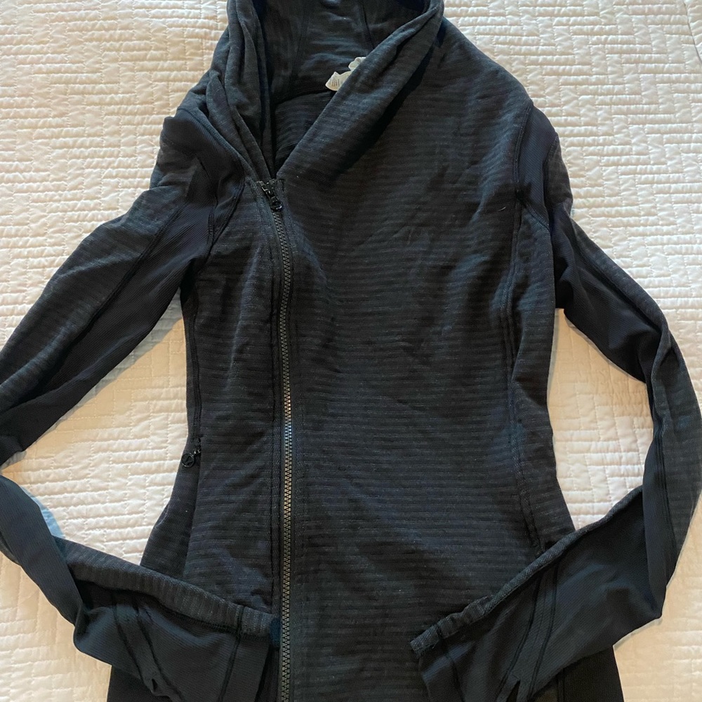 Lululemon asymmetric zip up